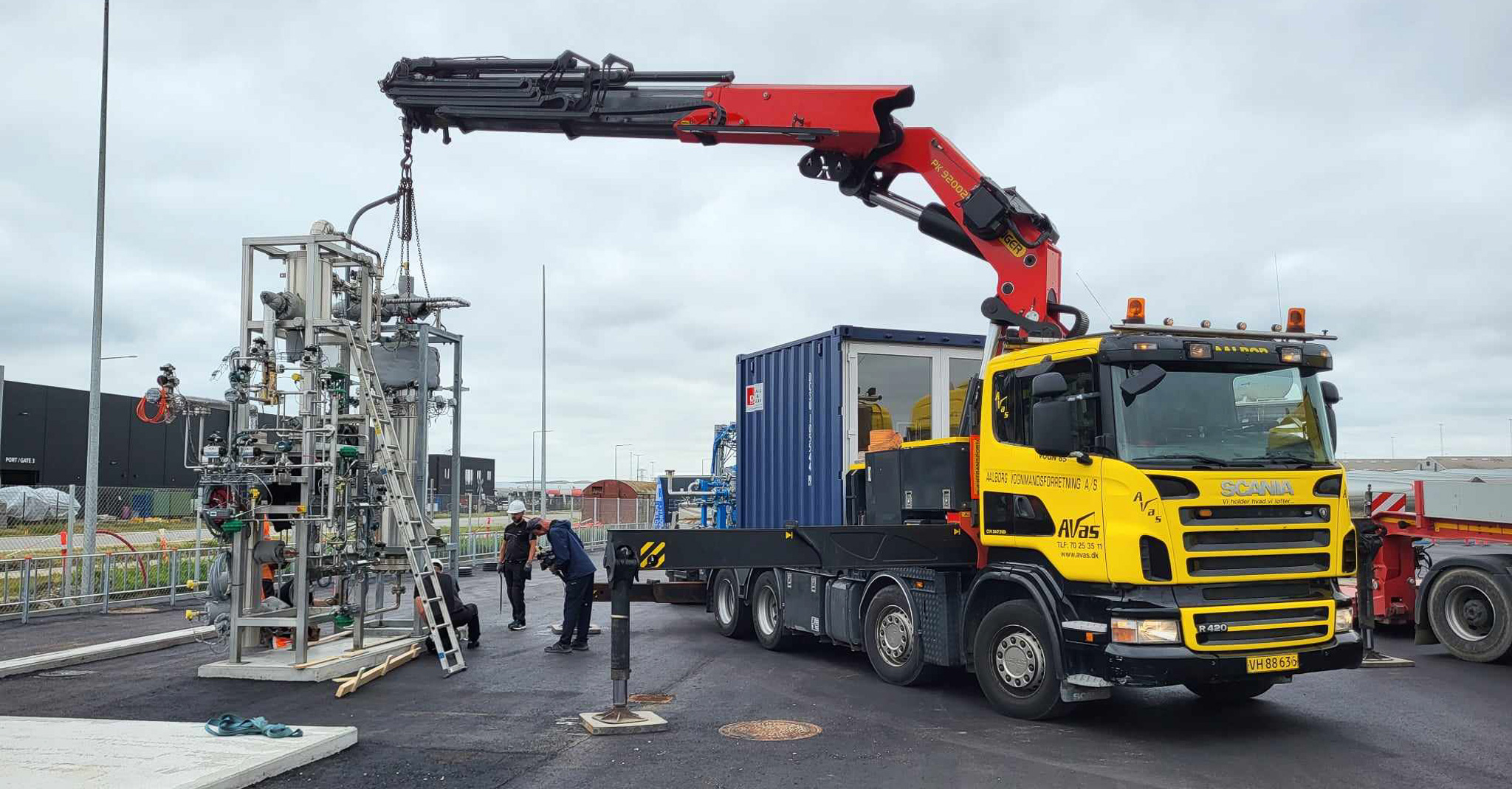 Port of Aalborg and AAU advance green transition further by relocating Power-to-X test plant